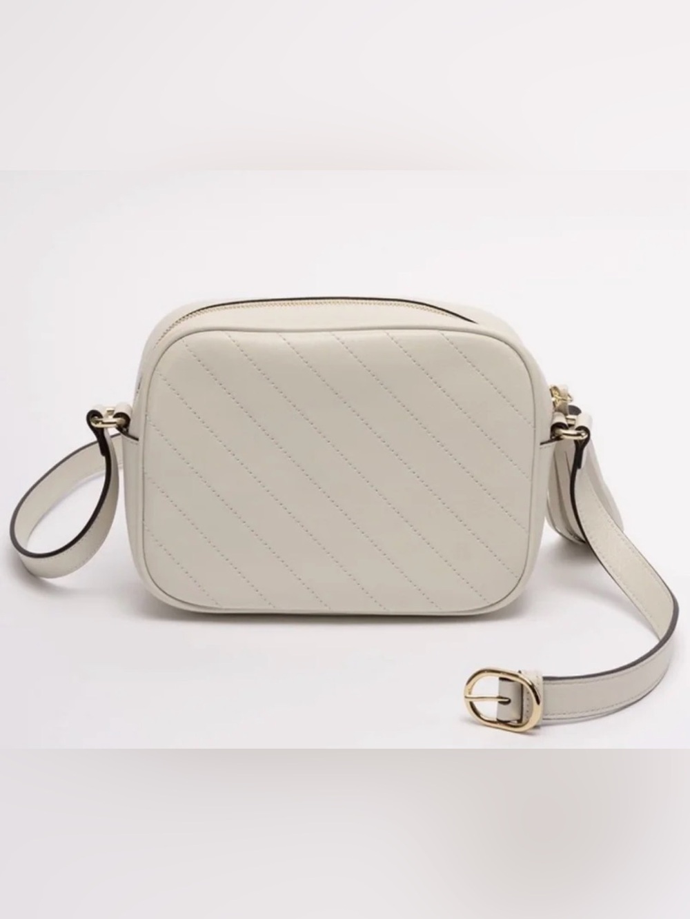 Gucci White/ivory blondie Leather Crossbody Bag - Picture 4 of 11